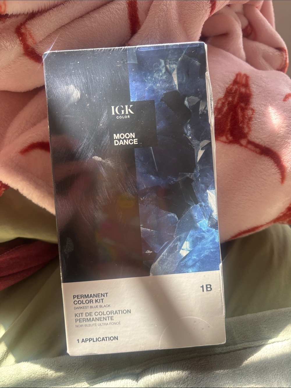 IGK Moon Dance Permanent Color Kit in Deep Blue-Black